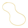 1.55mm Hollow Square Franco Chain