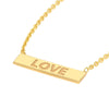 Mini Love Bar Adjustable Necklace