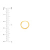 13mm Diamond Round Hoop Earrings