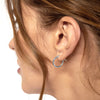2mm x 15mm Polished Hoop Earrings