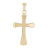 Flare-edged Cross Pendant