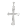 Flare-edged Cross Pendant