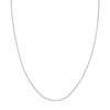 Sterling Silver 2mm Cable Chain with Lobster Lock