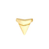 Sharks Tooth Micro Stud Earrings