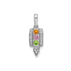 Family Jewelry Birthstone &amp; Diamond Set Pendant