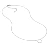 Open Wire Circle Adjustable Necklace