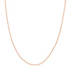 Sterling Silver Plated Squared Wheat Chain