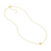 Puffy Bead Charm Necklace