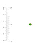 3mm Round Tsavorite Stud Earrings