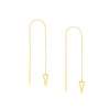 Open Pyramid Threader Earrings