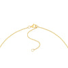 3/8tcw Diamond &amp; Ruby Bezel Station Necklace