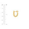 Front to Back Bead Earrings