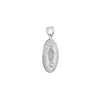 Large Oval Blessed Mary Medal
