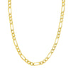 7.2mm Light Concave Figaro Chain Pear Shape Lock EndCap