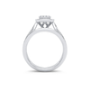 14K WG 0.40CT Diamond Bridal Ring