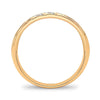 14K 0.25Ct Diamond Band