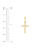 Mini Diamond Cross Pendant