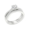 14K 1.40Ct Lab Grown Diamond Bridal Set