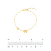 Mama Bear &amp; Puffed Heart Bracelet