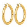14K Polished Lightweight Hoop Earrings