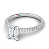 Lab Grown Diamond Pave Petite Ring
