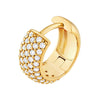 5 Row Diamond Pave Huggies (1/2tcw)