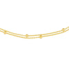 Bead Stations Double Chain Choker