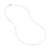 0.55mm Box Chain with Spring Ring and Q-Tag