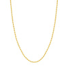 2.7mm D/C Rope Chain with Lobster Lock