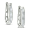14K 0.21Ct Diamond Earring