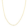 Round Ascending Diamond Necklace (1tcw)