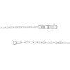Sterling Silver Dog BFF Paper Clip Chain Charm Necklace