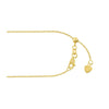 D/C Cable Chain Necklace with Slider Bead