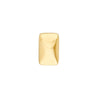 Puffy Rectangle Stud Earrings