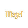 Personalized New Gothic Tectura Font Name Plates