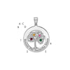 Crystal Family Pendants