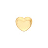 Puffy Heart Stud Earrings