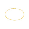Diamond-Shaped Flat Link Chain