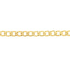 7.2mm Light Open Curb Chain with Lobster Lock
