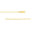 Kid's Paper Clip Chain Bracelet with Cat