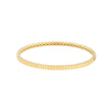 Fluted Hinge Weave Bangle Bracelet