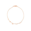Block Initials Adjustable Bracelet