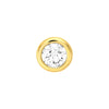 1/2tcw Round Diamond Martini Bezel Stud Earrings