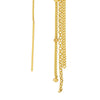 Threader Earrings Multi Chain