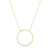 Extra Large Circle Necklace