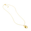 Polished Bombe Circle Necklace
