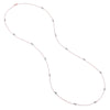 Long And Lovely Oval Bead Necklace
