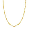 5+1 Round Paper Clip Chain with Pear Lock