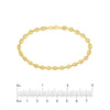 4.5mm Puff Mariner Chain with Lobster Lock