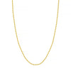 2.15mm D/C Rope Chain with Lobster Lock
